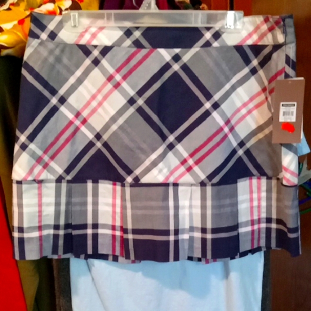 Lady Hagen Mission Pleat Skort Size 14